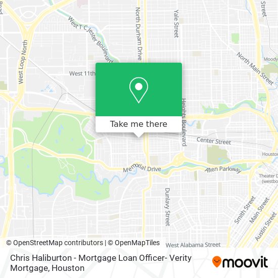 Mapa de Chris Haliburton - Mortgage Loan Officer- Verity Mortgage