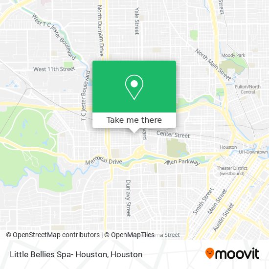 Little Bellies Spa- Houston map