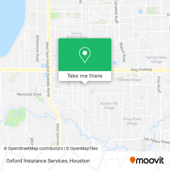 Mapa de Oxford Insurance Services