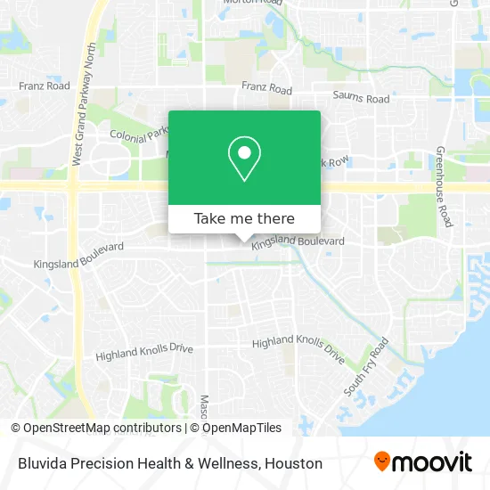 Bluvida Precision Health & Wellness map
