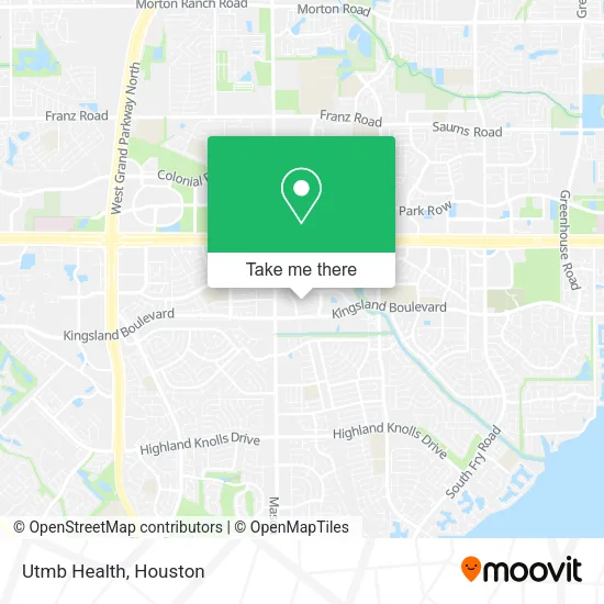 Utmb Health map