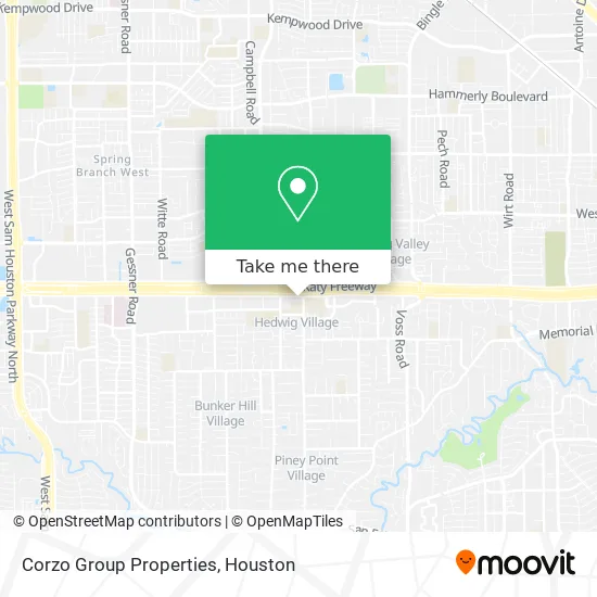 Mapa de Corzo Group Properties