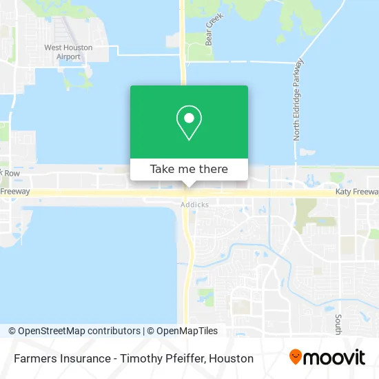 Farmers Insurance - Timothy Pfeiffer map