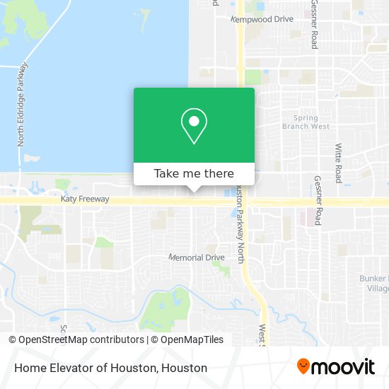 Mapa de Home Elevator of Houston