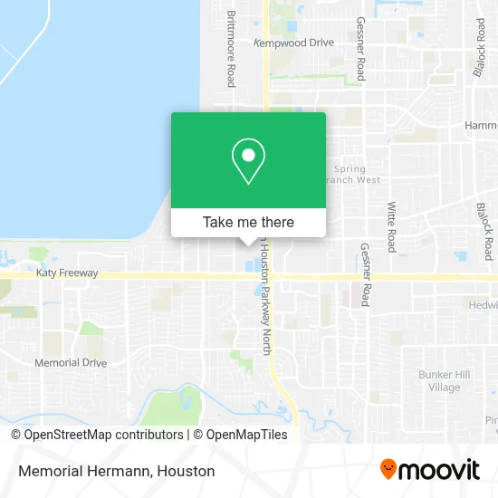 Memorial Hermann map