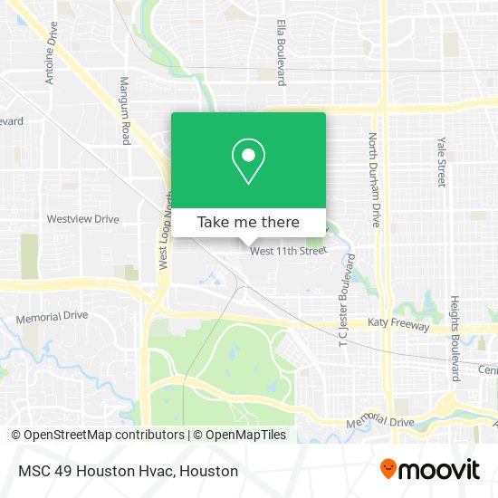MSC 49 Houston Hvac map