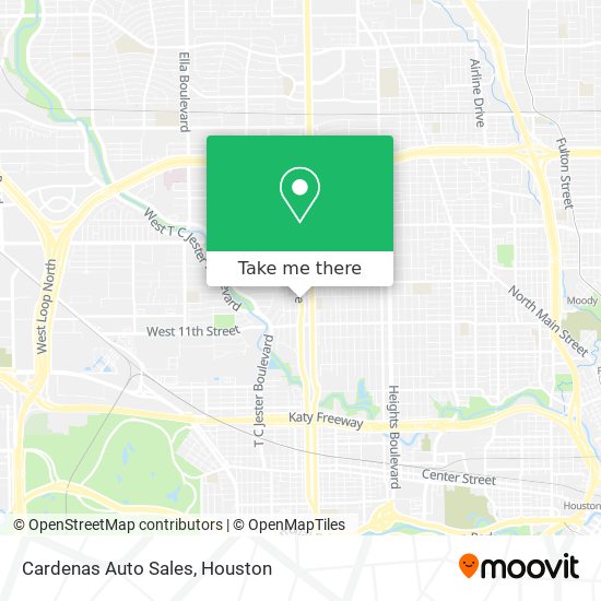 Cardenas Auto Sales map