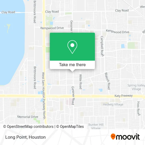 Mapa de Long Point