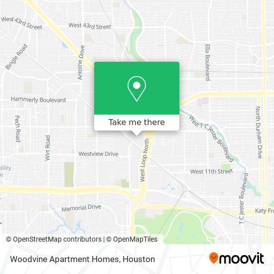 Woodvine Apartment Homes map