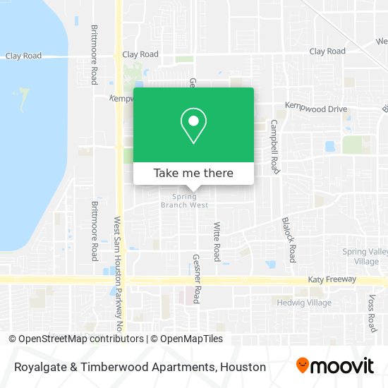 Mapa de Royalgate & Timberwood Apartments