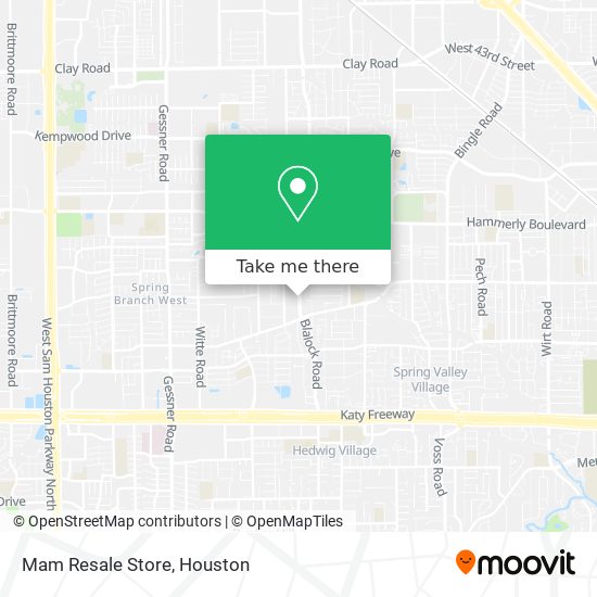 Mam Resale Store map