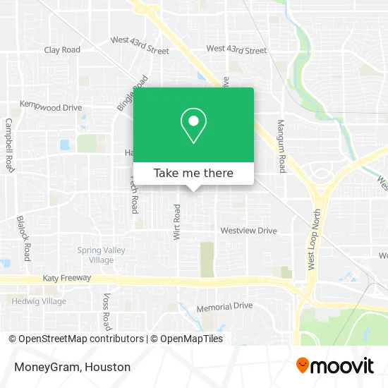 Mapa de MoneyGram