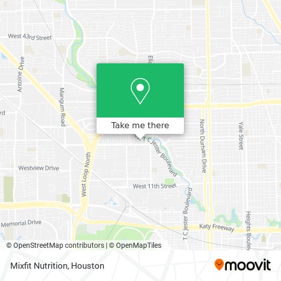 Mixfit Nutrition map