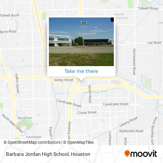 Mapa de Barbara Jordan High School