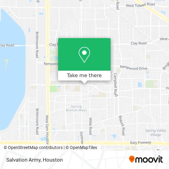 Salvation Army map