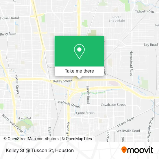 Mapa de Kelley St @ Tuscon St