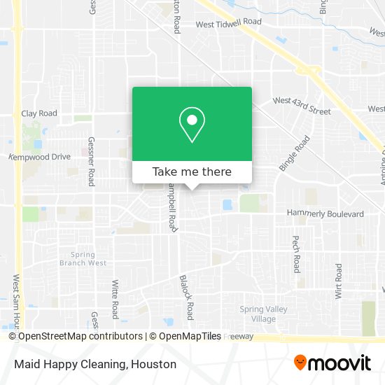 Maid Happy Cleaning map