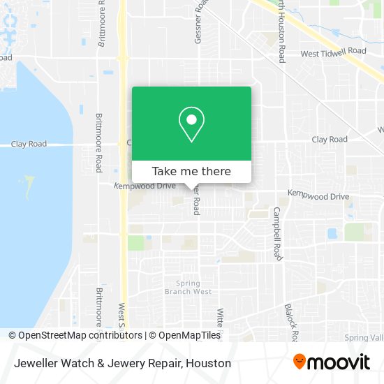 Mapa de Jeweller Watch & Jewery Repair