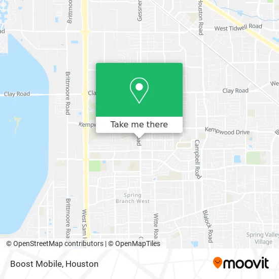 Boost Mobile map