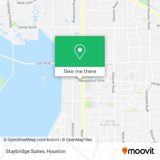 Staybridge Suites map