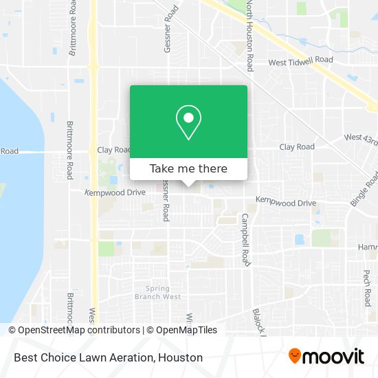 Best Choice Lawn Aeration map