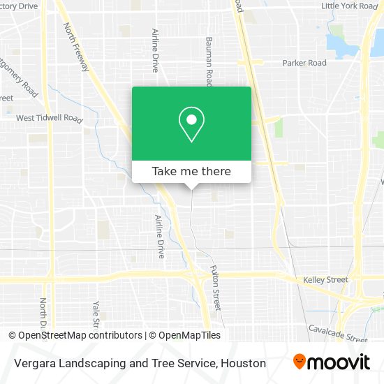 Vergara Landscaping and Tree Service map