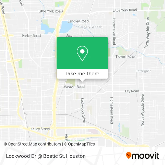 Lockwood Dr @ Bostic St map