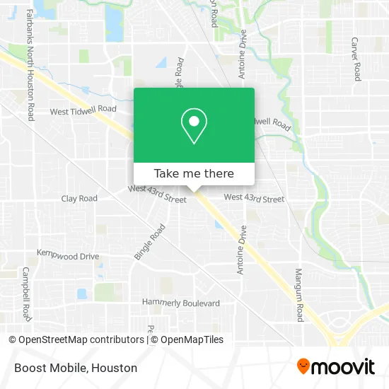 Boost Mobile map