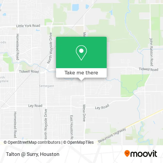 Talton @ Surry map