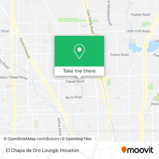 El Chapa de Oro Lounge map