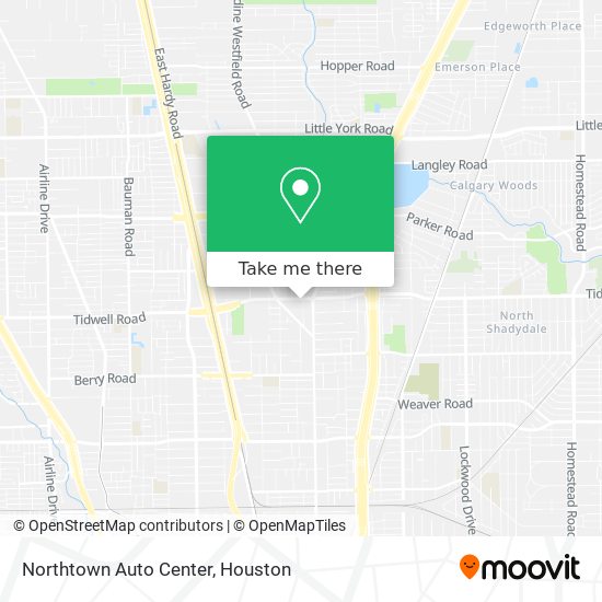 Northtown Auto Center map