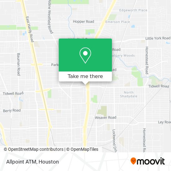 Allpoint ATM map