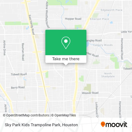 Mapa de Sky Park Kids Trampoline Park