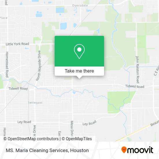 MS. Maria Cleaning Services map
