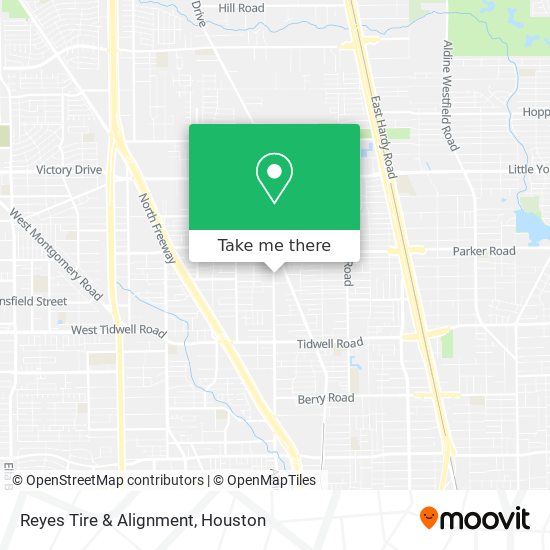 Reyes Tire & Alignment map