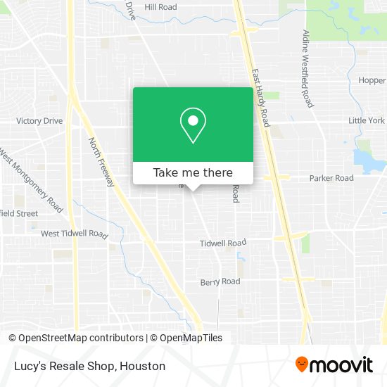 Lucy's Resale Shop map