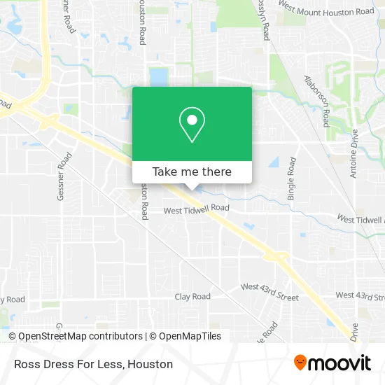 Ross Dress For Less map