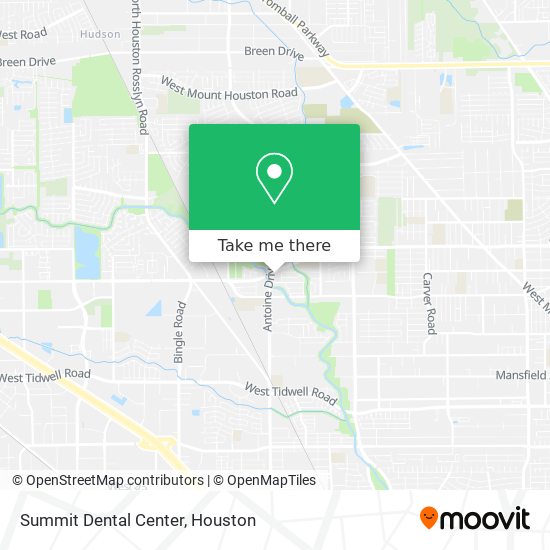 Mapa de Summit Dental Center