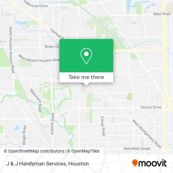 J & J Handyman Services map