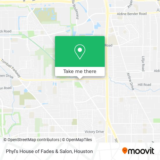 Phyl's House of Fades & Salon map