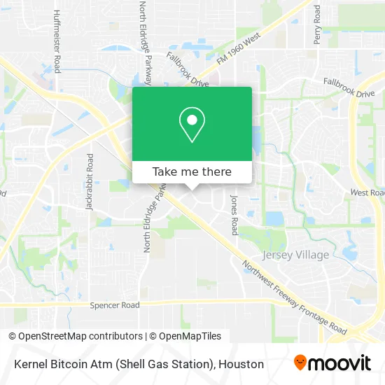 Kernel Bitcoin Atm (Shell Gas Station) map