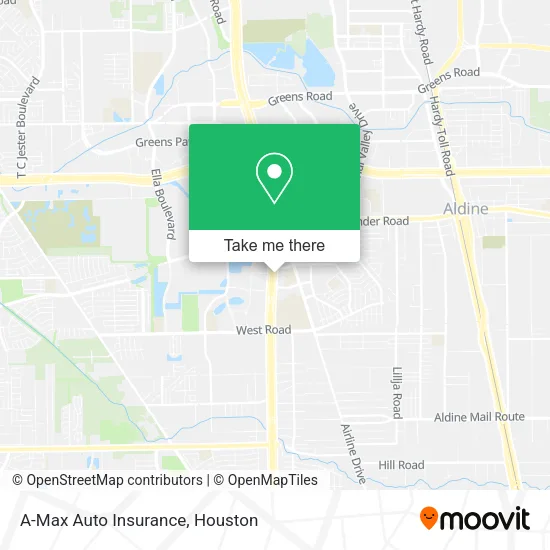 A-Max Auto Insurance map