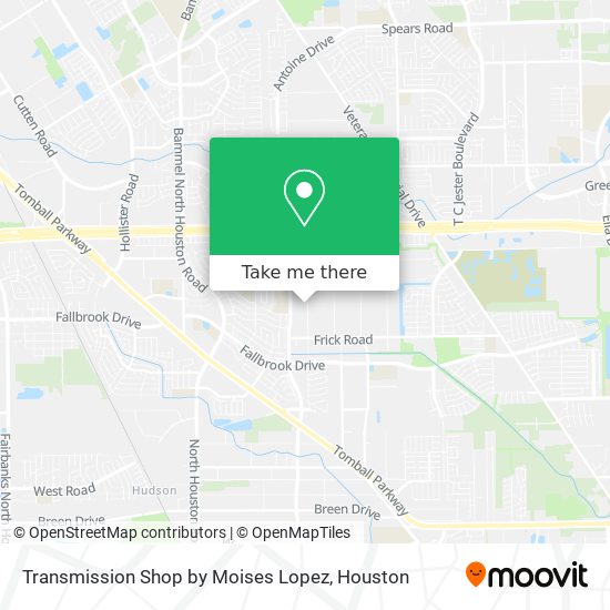 Mapa de Transmission Shop by Moises Lopez