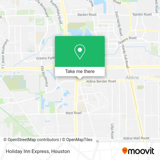 Holiday Inn Express map