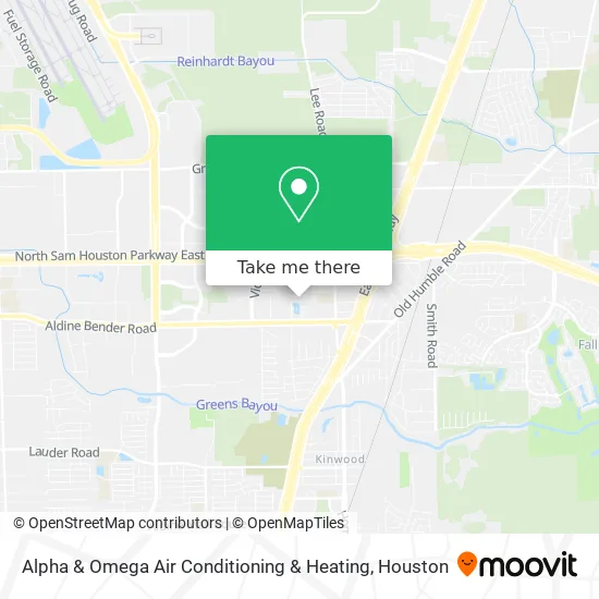 Alpha & Omega Air Conditioning & Heating map