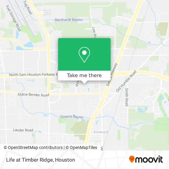 Life at Timber Ridge map