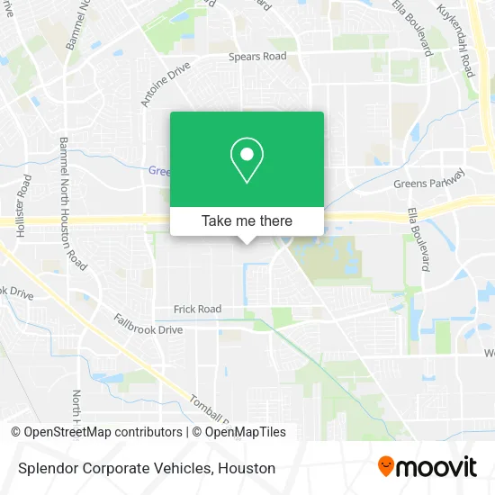 Splendor Corporate Vehicles map