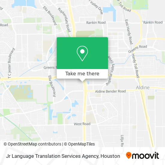 Jr Language Translation Services Agency map