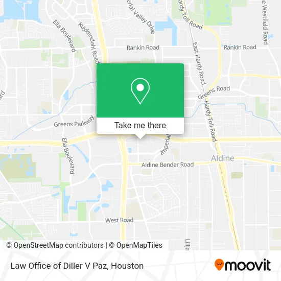 Law Office of Diller V Paz map
