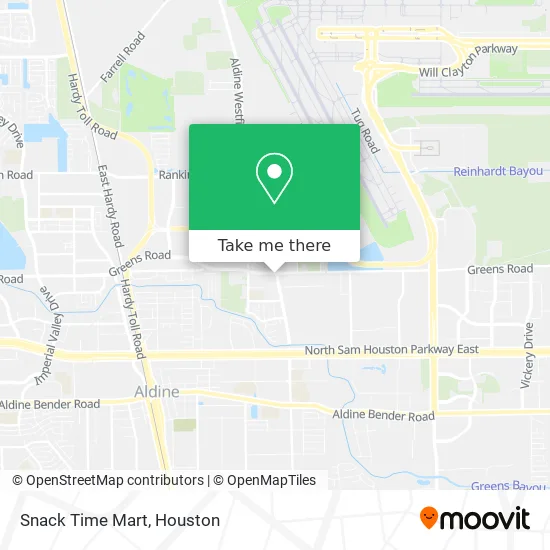 Snack Time Mart map